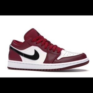 Air Jordan 1 Low in Noble Red
